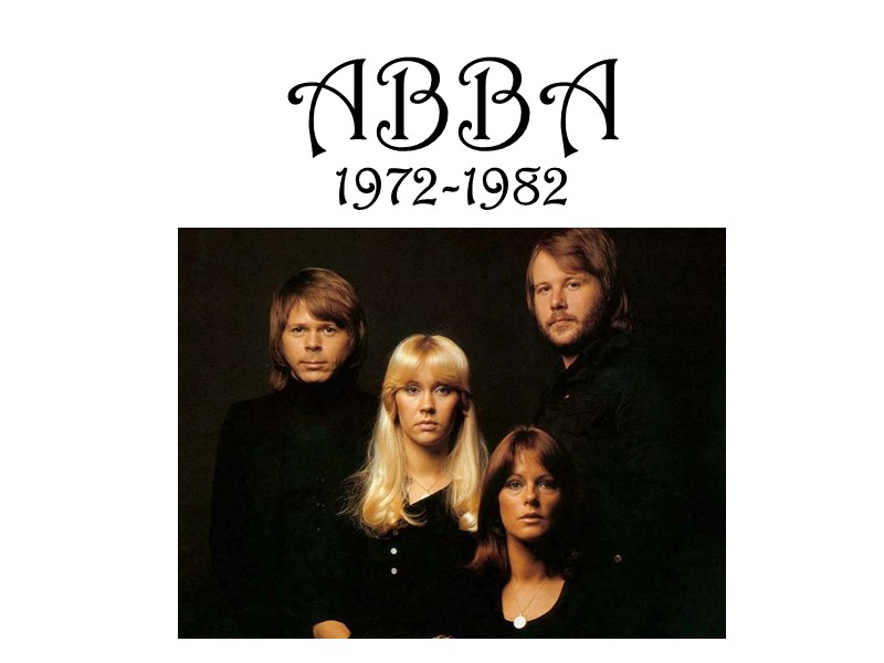 ABBA 1972-1982